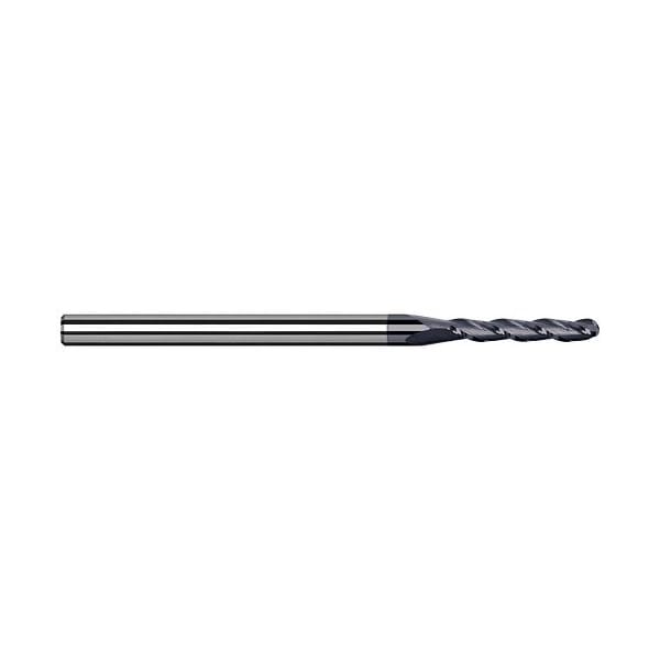 Harvey Tool 0.1406 in. 9/64 Cutter dia. x 3/4 Carbide Ball End Mill for Exotic Alloys, 4 Flutes 930709-C6 - main